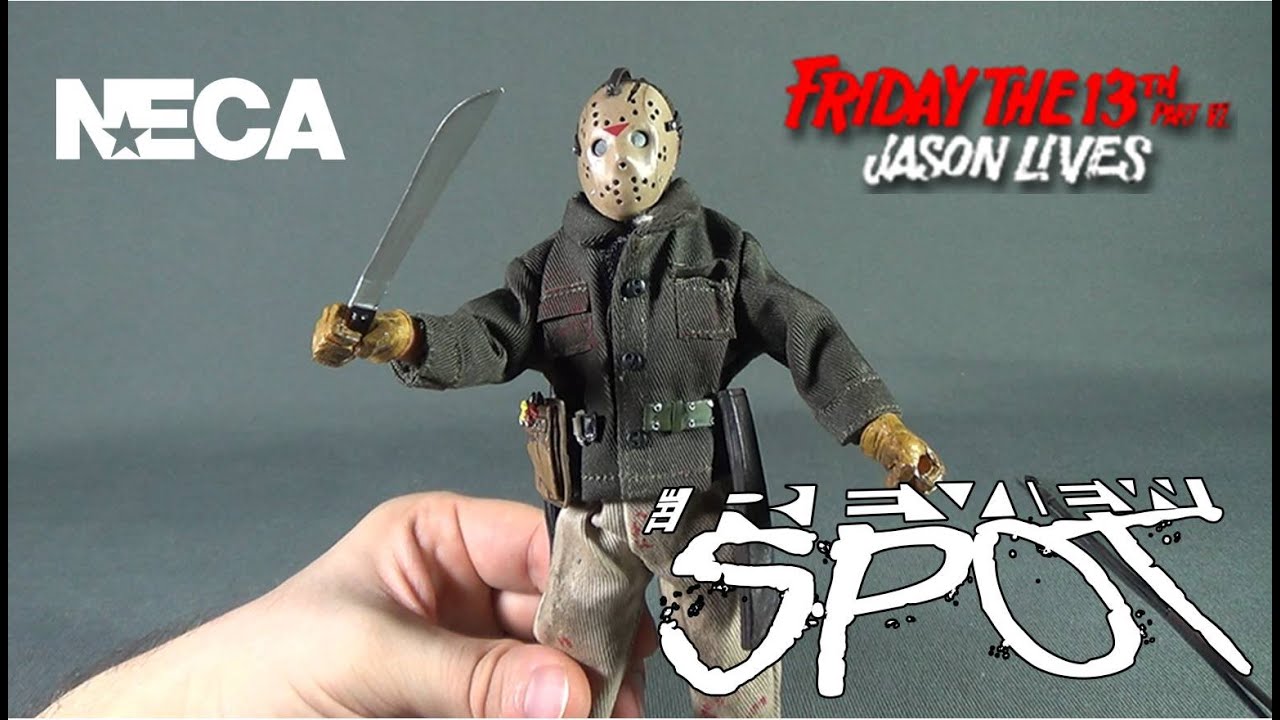 NECA Friday the 13th Part 6 Jason Lives Retro Cloth Jason Voorhees | Review #HORROR