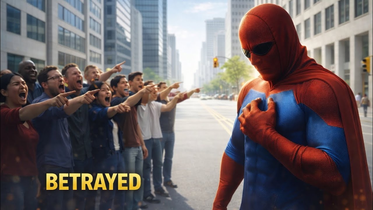 Spider-Man BETRAYED by His Own City – From Hero to Villain 😢 (AI Animated Story)