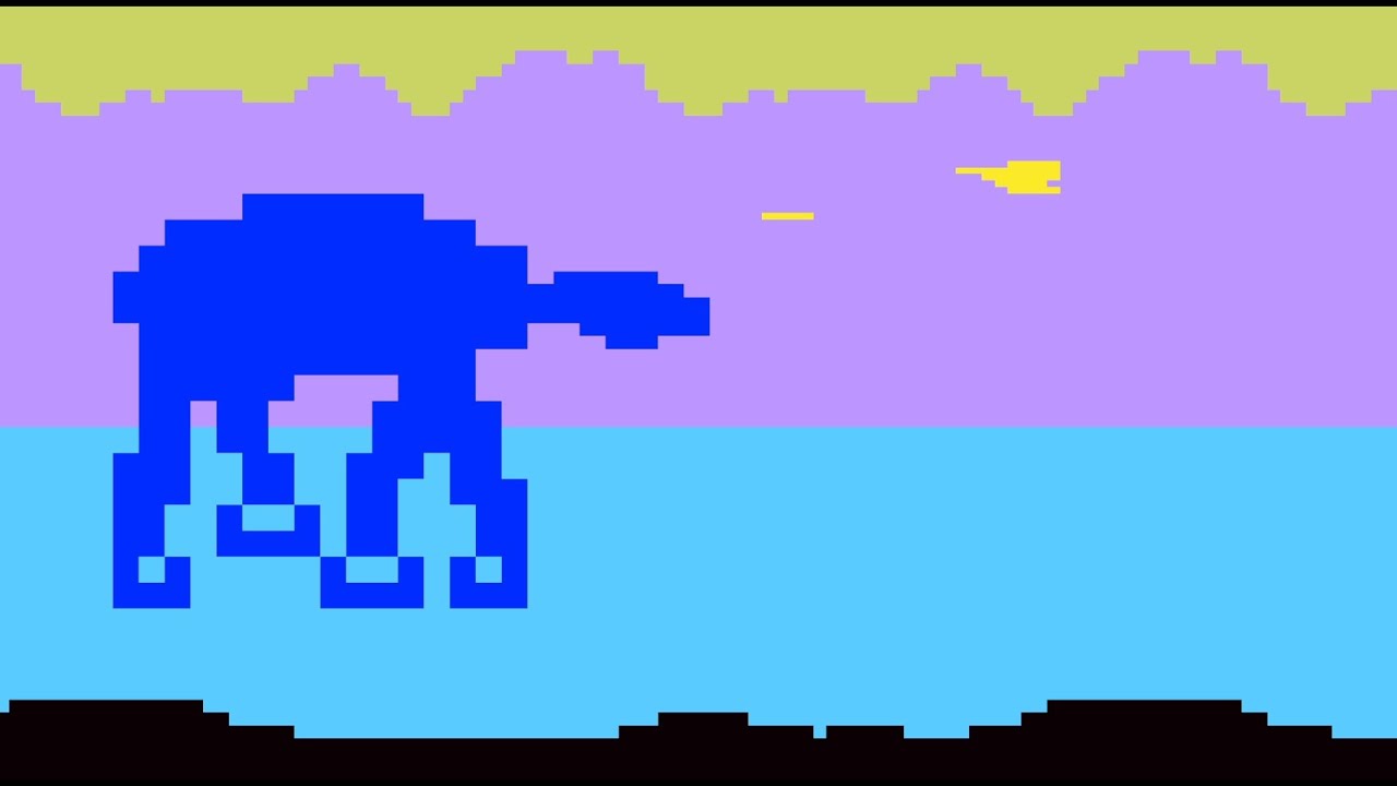 Star Wars: The Empire Strikes Back Gameplay Intellivision