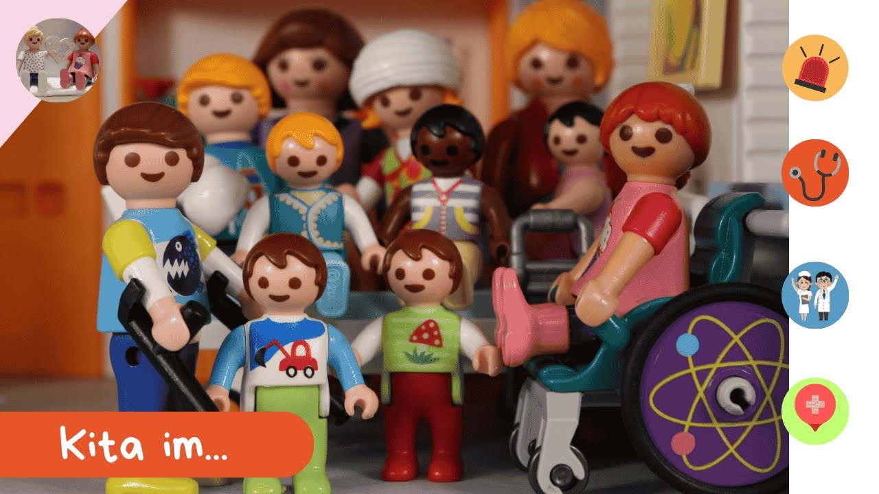 Playmobil - Der Kitabesuch im Krankenhaus - Geschichten mit Lotta - Familie Schuhmann❤️