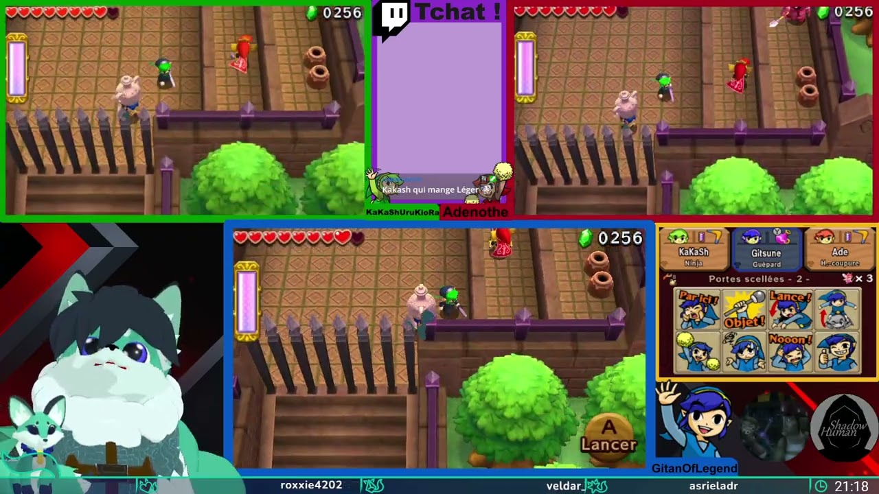 [Coop] Rediffusion Twitch 9 - Zelda: Tri Force Heroes !   @kakashurukioratwitch   @adenothe4398 ​