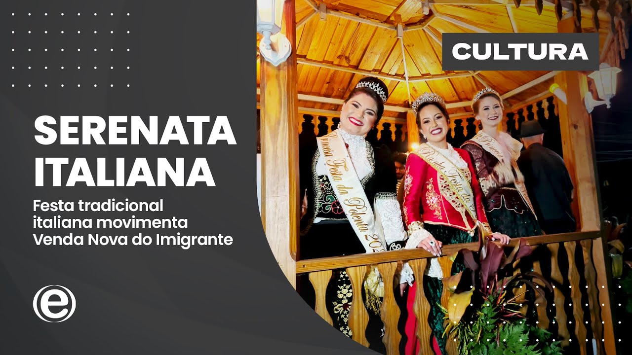 Edição de 2022 da tradicional Serenata Italiana movimenta Venda Nova do Imigrante