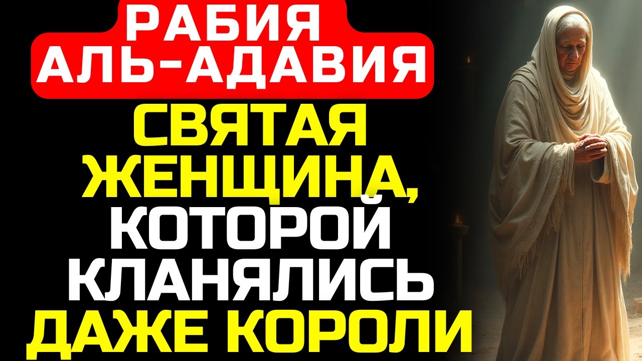 То, что скрывали о величайшей святой Ислама: Правда о Рабие аль-Адавии.