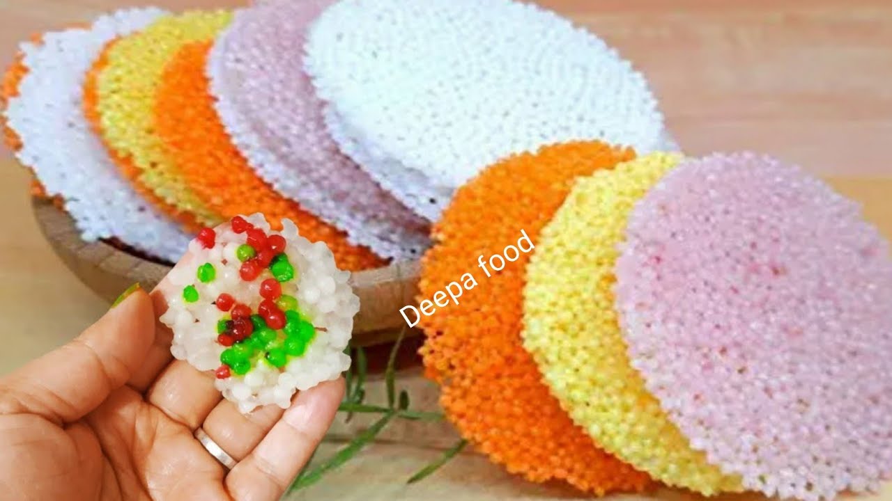 साबूदाना के पापड़ की सबसे आसान रेसिपी | Sabudana papad recipe | Sago papad recipe | Colourful papad