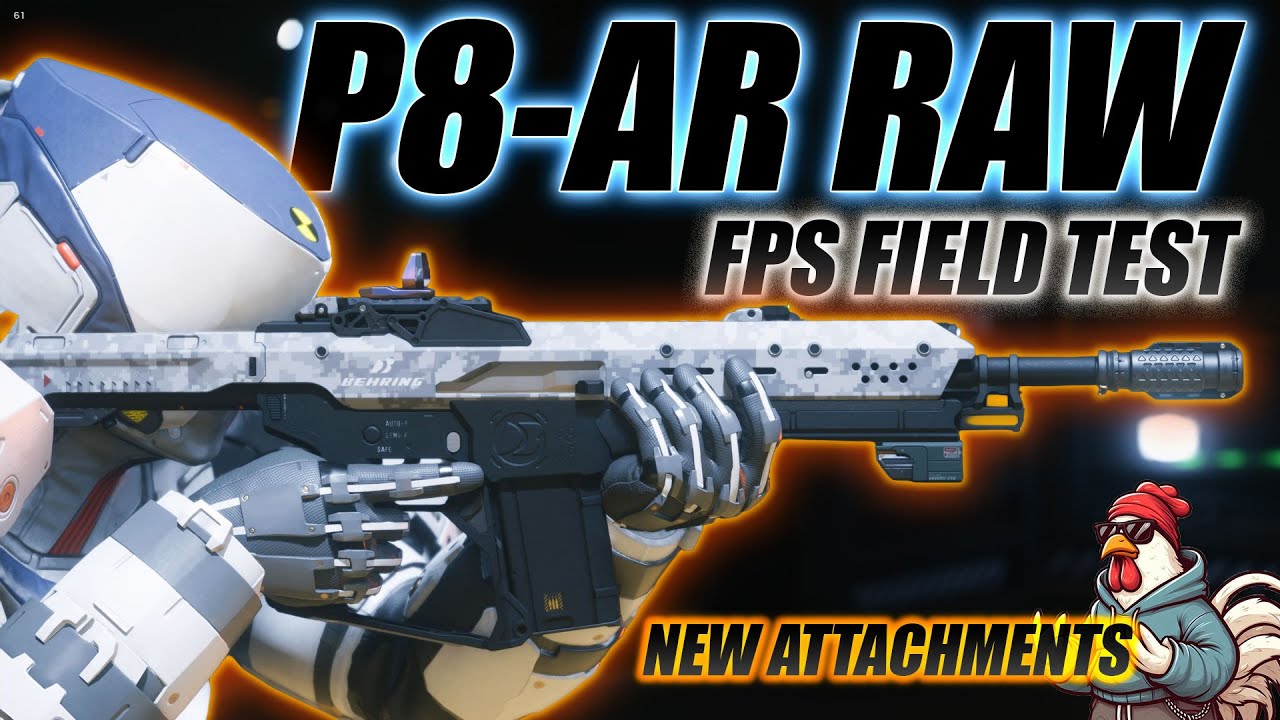 P8-AR Field test in the RAW