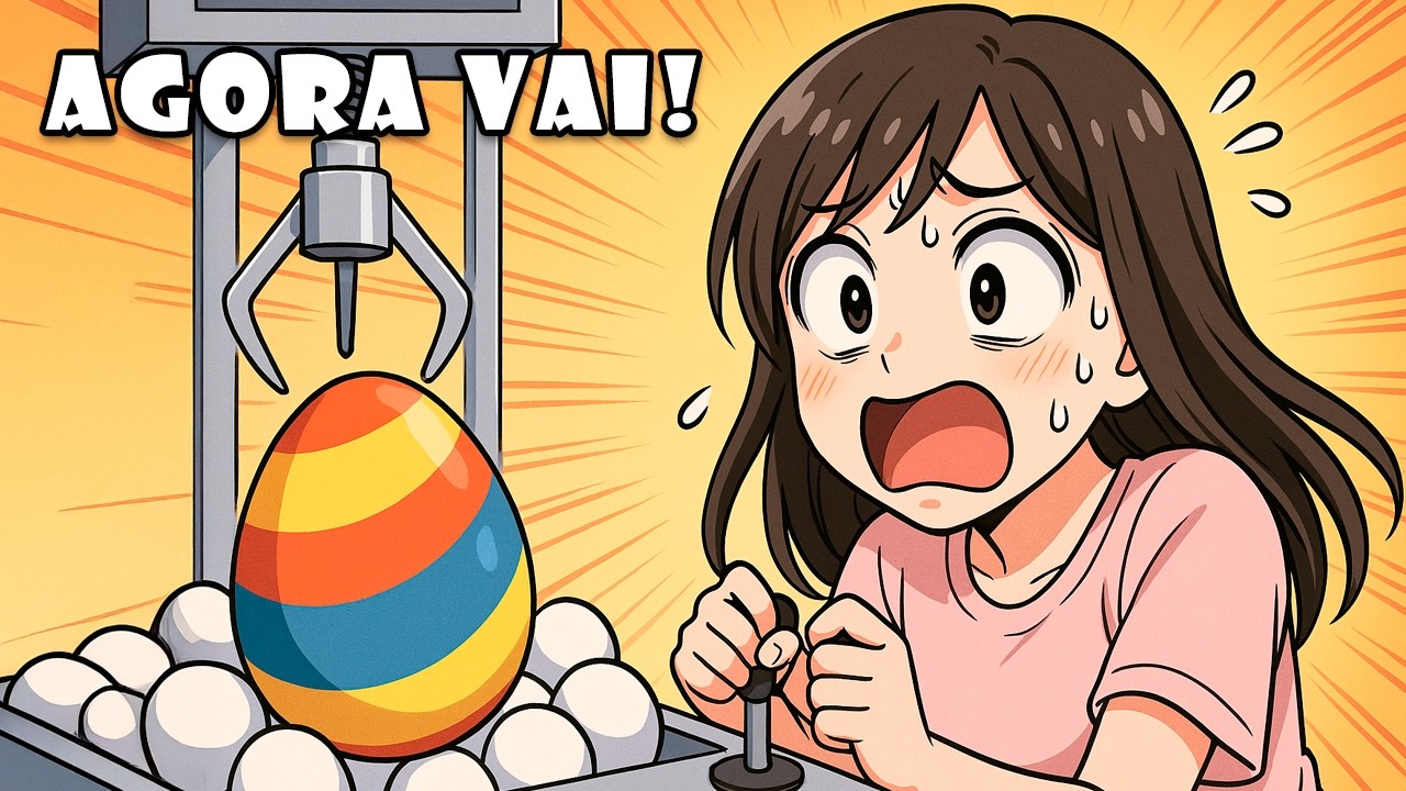 Tentei Pegar Ovos Surpresa! Será Que Consegui?