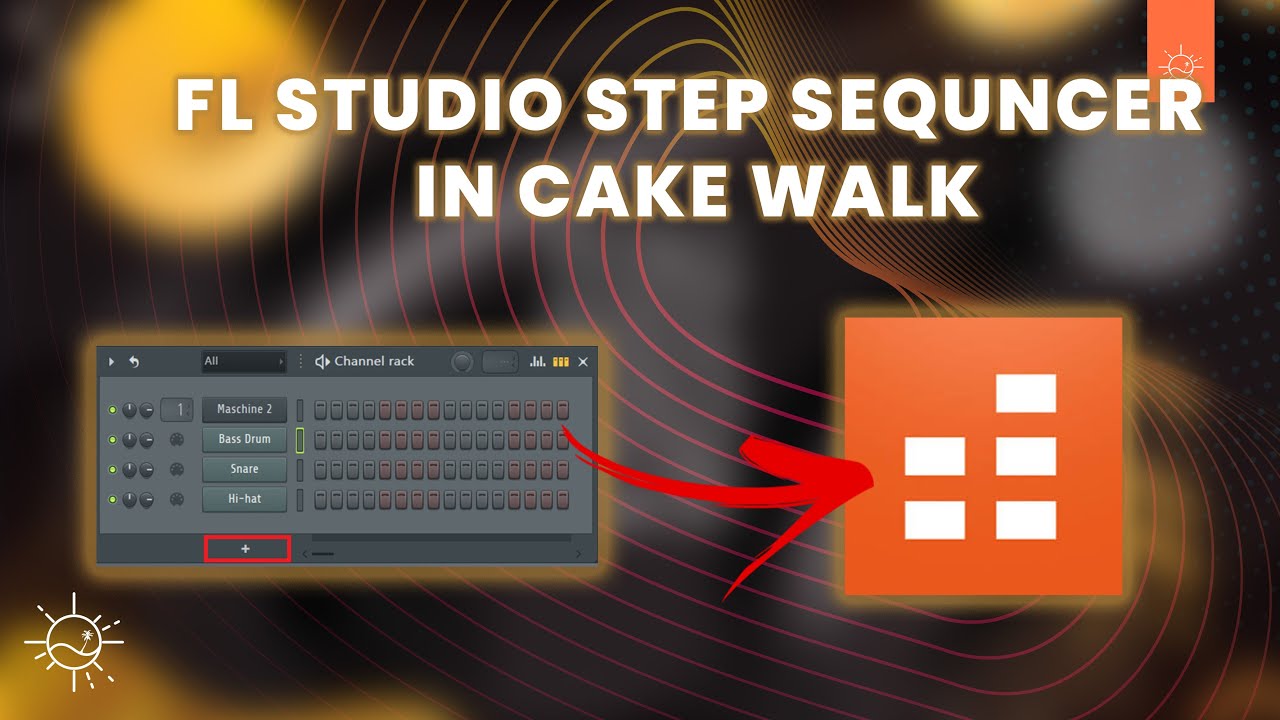 FL Step Sequencer in CakeWalk