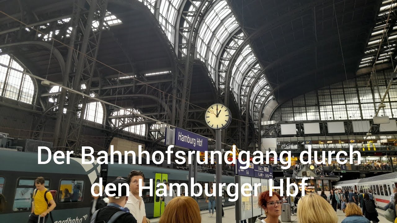 Der Bahnhofsrundgang durch den Hamburger Hbf