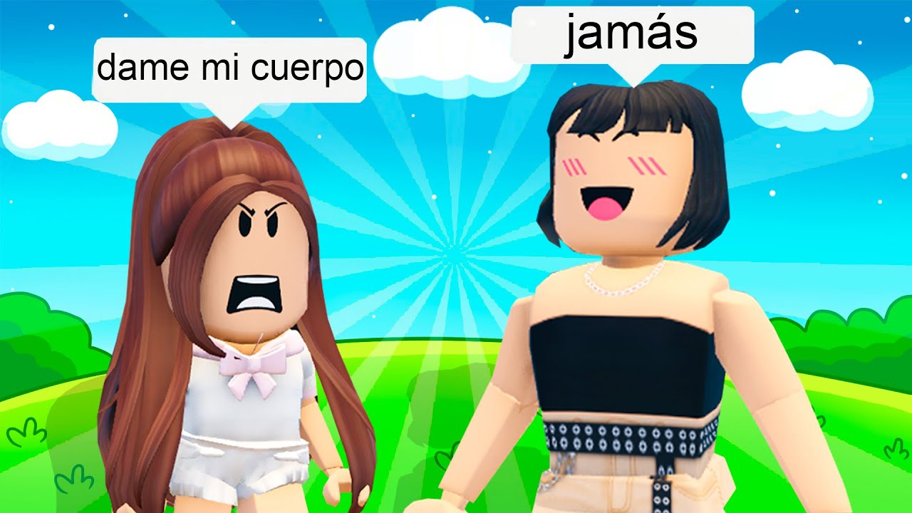Melina y Tina INTERCAMBIAN SUS CUERPOS EN ROBLOX 😨
