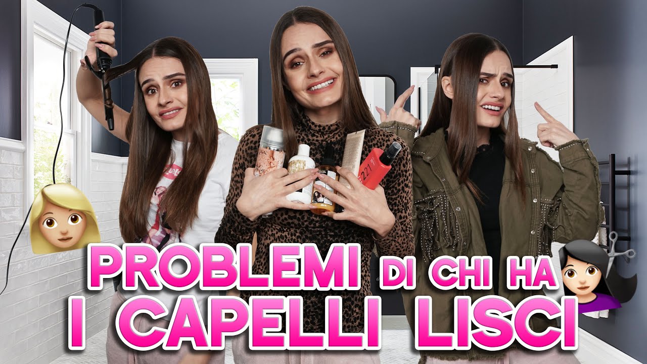 Problemi di chi ha i CAPELLI LISCI 👩🏻