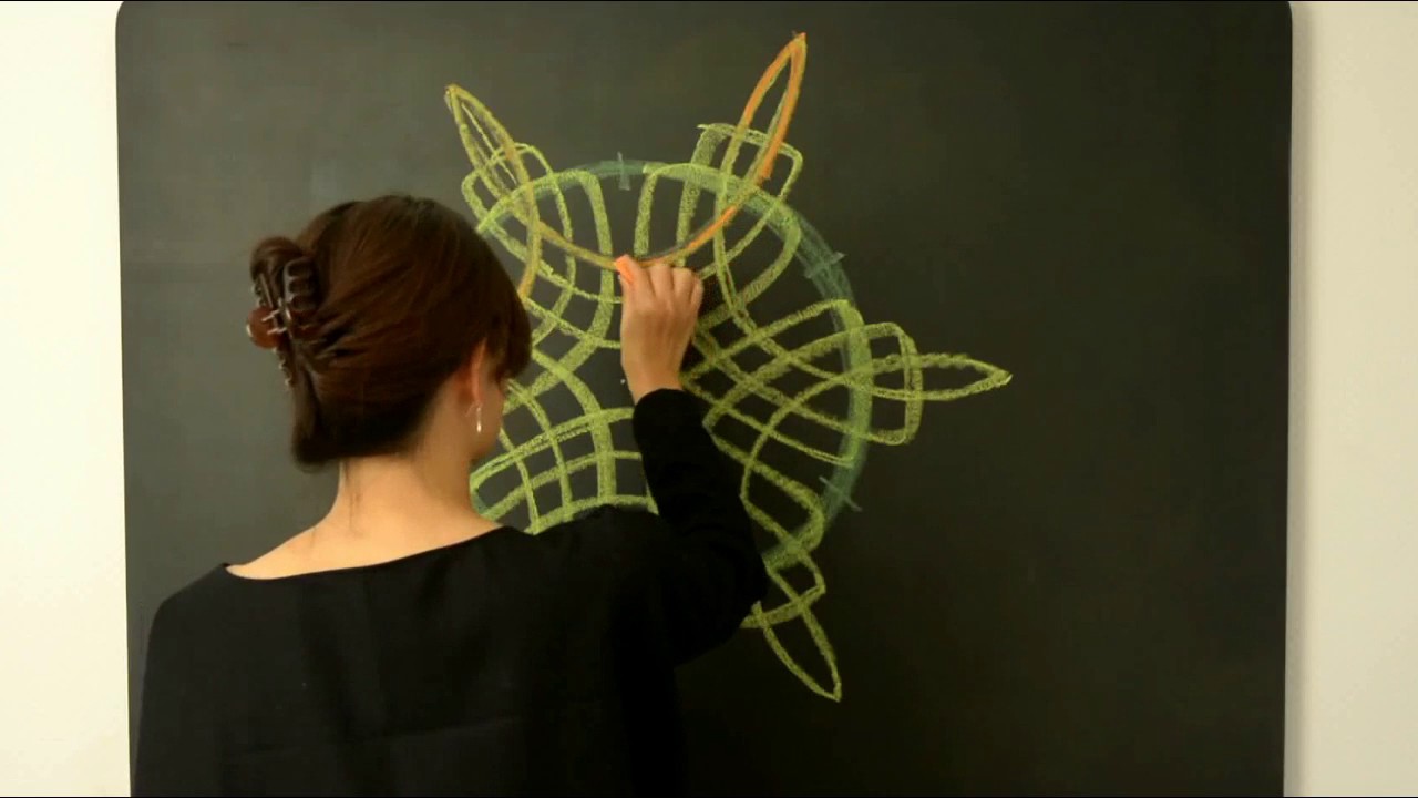 e-waldorf Form Drawing -- woven form 2 フォルメン・編み込み模様