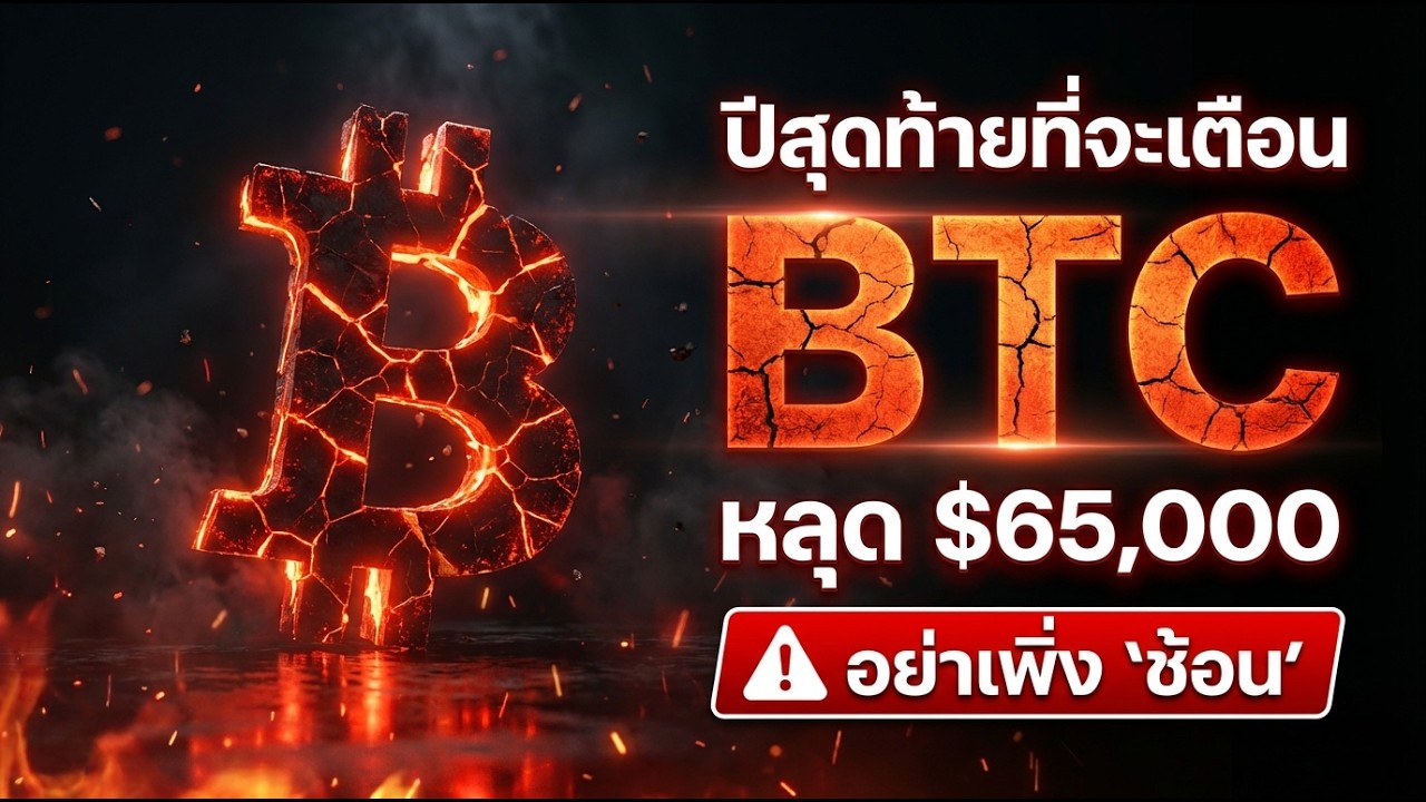 ปีสุดท้ายที่จะเตือน: BTC หลุด $65,000 อย่าเพิ่ง 'ช้อน' ถ้าไม่อยากโดนเชือด