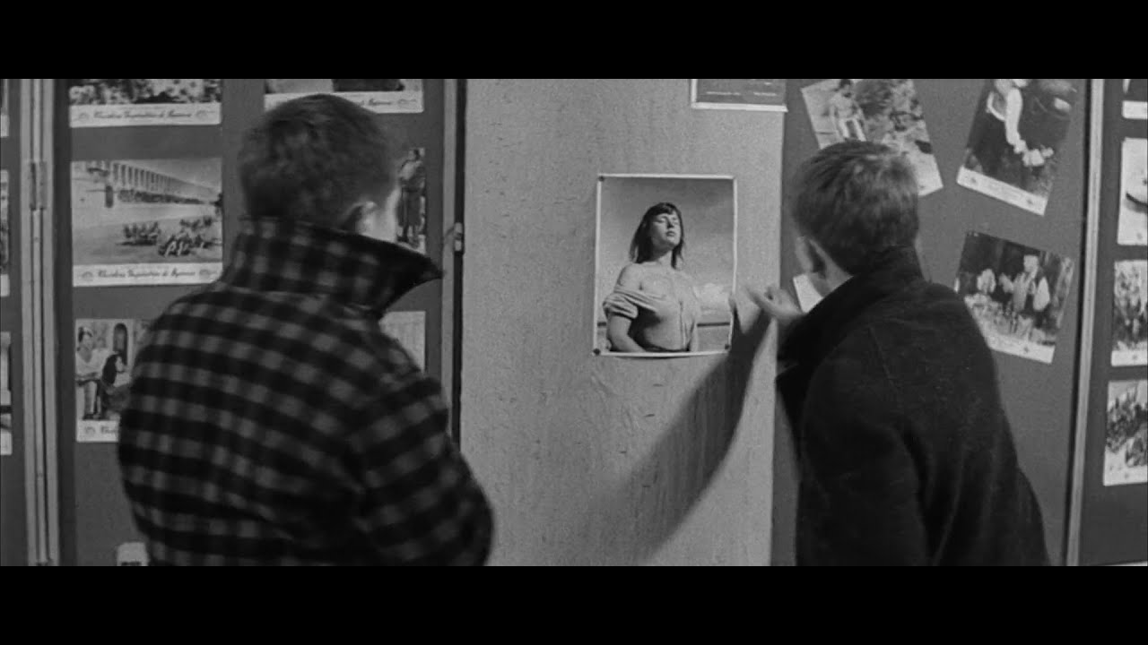 Antoine Doinel, al rincón, sin recreo. Los 400 golpes, Les 400 coups, 1959, François Truffaut