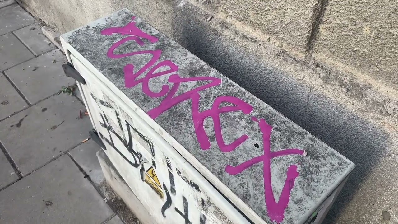 Graffiti video, Barcelona-Warsaw, a couple of pieces of bombing 2025-2026