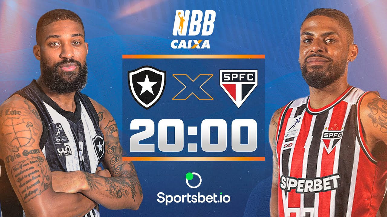 🔥Botafogo X São Paulo🔴⚪⚫ | NBB CAIXA 2023/24 | 25/03/2024 | Ao vivo e com imagens