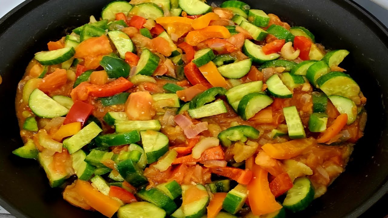 🍲በ2 ደቂቃ የሚደርስ ምርጥ ቲማቲም ለብለብ በኩከምበር አሰራር || Ethiopian Food || How to Cook Tometo with Cucumber