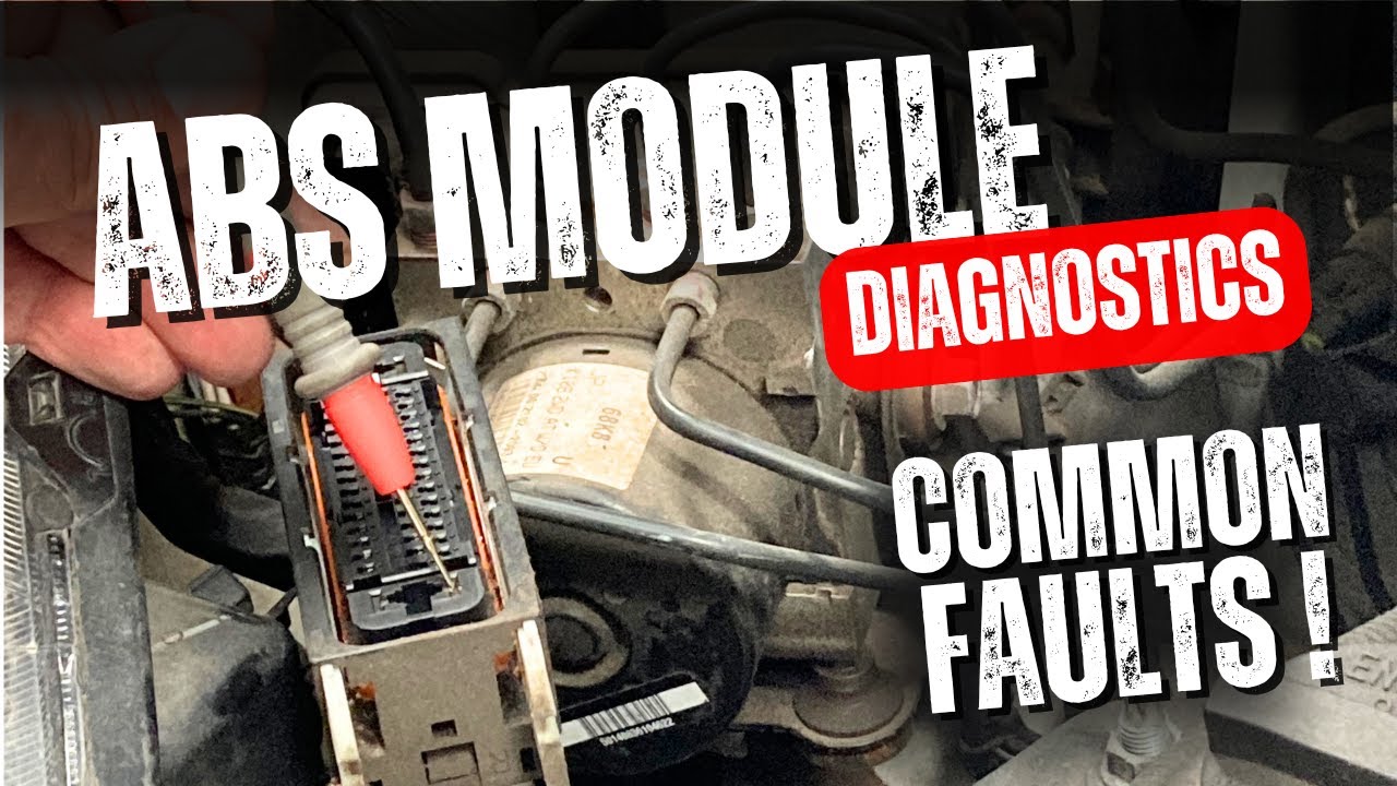 ABS Module Diagnostic for ABS Motor & Valve Relay Error | ABS Module Common Faults