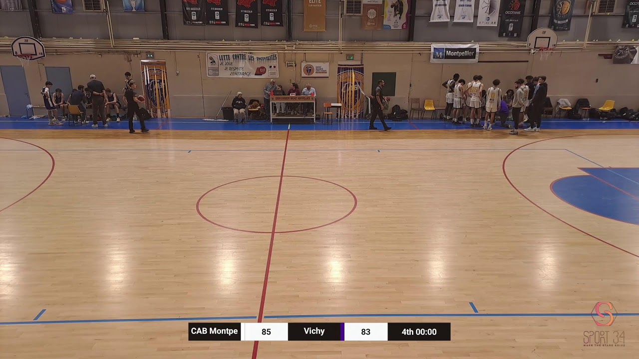 #basket U18ELITE CAB MONTPELLIER VS VICHY