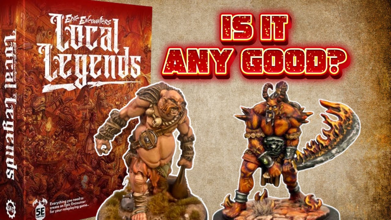 Premade Dungeons & Dragons Taverns, Local Legends, is it any good? Core set & Exclusives