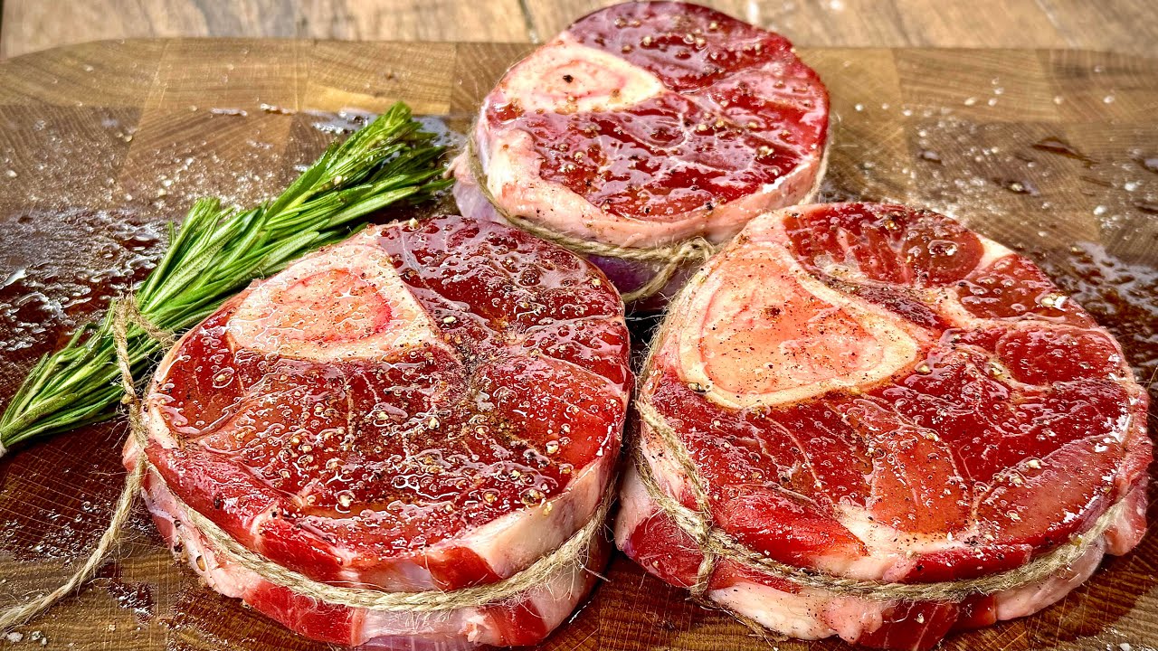 Snowy Day ASMR Cooking Magic with Osso Buco in Secret Sauce!