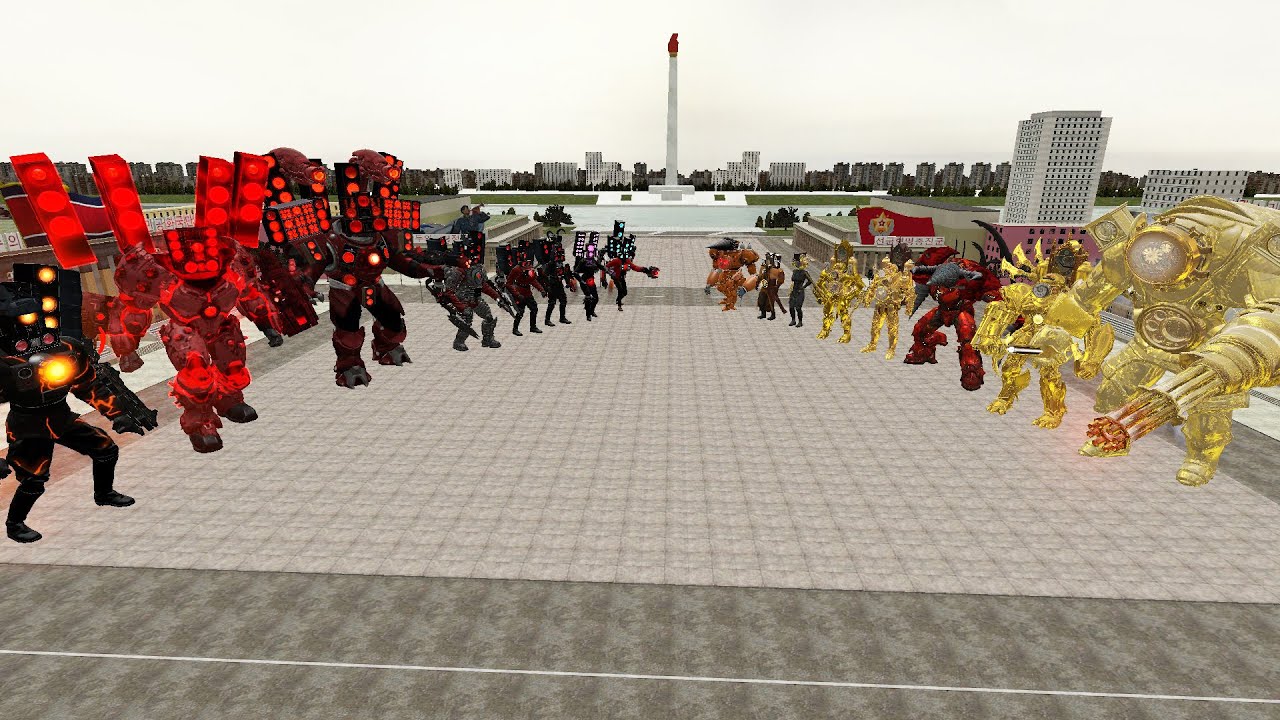 EVOLUTION OF TEAM SPEAKERMAN VS TEAM CLOCKMAN