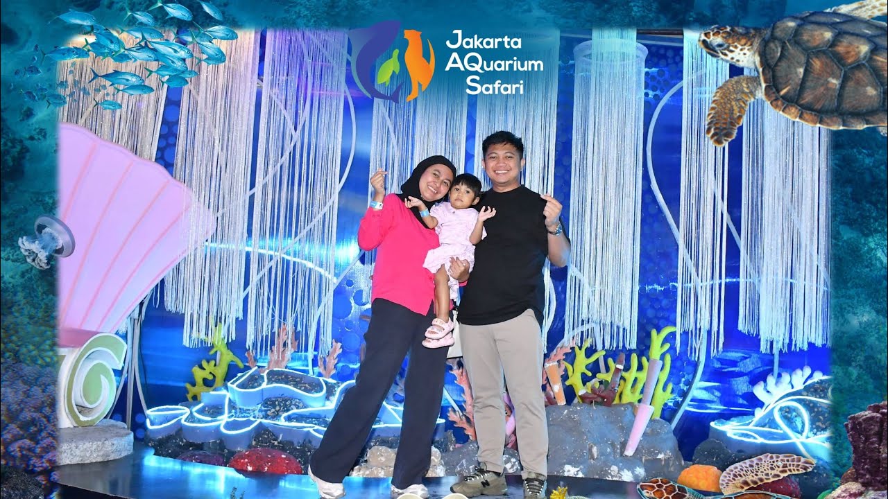Jakarta AQuarium Safari - Taalea jalan-jalan bersama Papah & Mamah