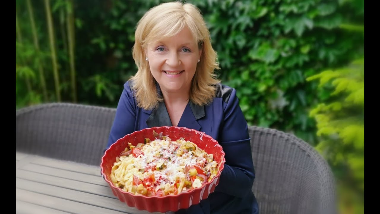 Recept na špagety s pečenou zeleninou │ Zuzana Machová