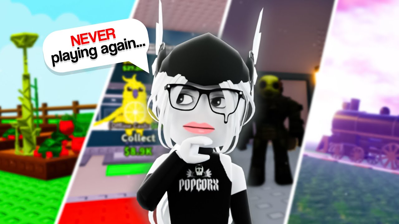 I'VE NEVER PLAYED THESE ROBLOX GAMES UNTIL TODAY