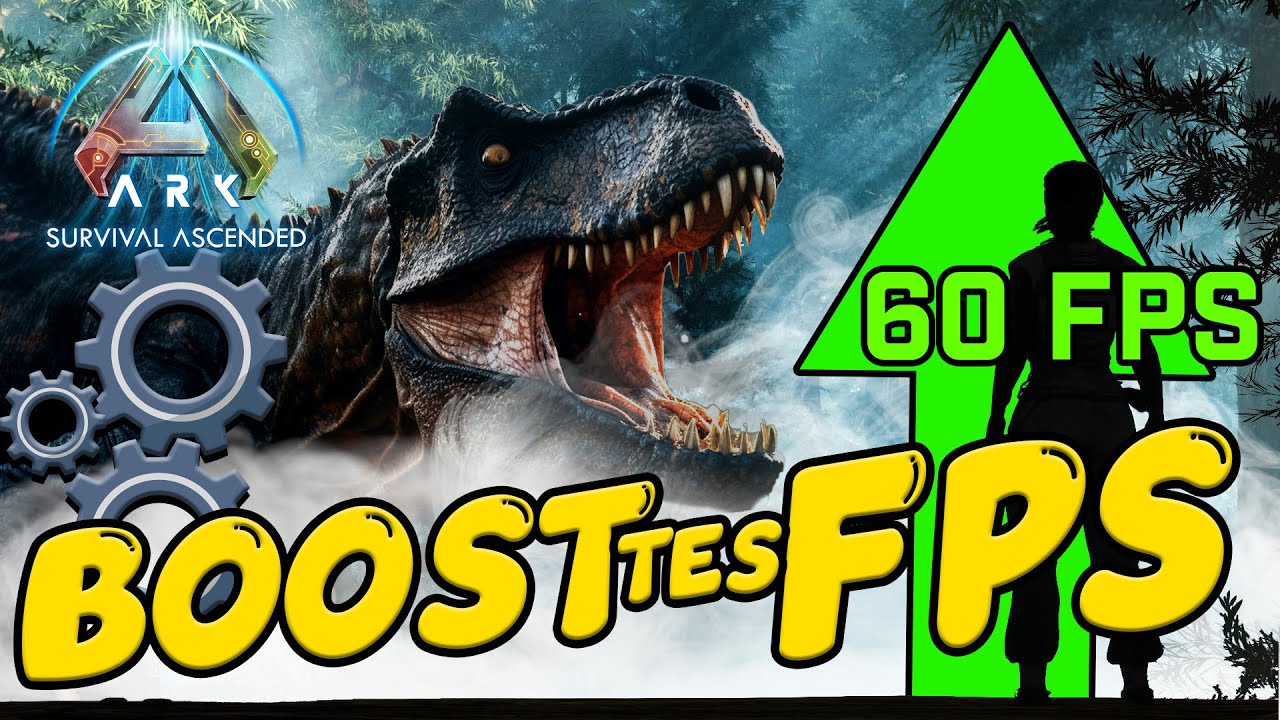 COMMENT OPTIMISER SES GRAPHISMES ET REGLAGES SUR ARK SURVIVAL ASCENDED ! OFFICIALWAYS #1 TUTO