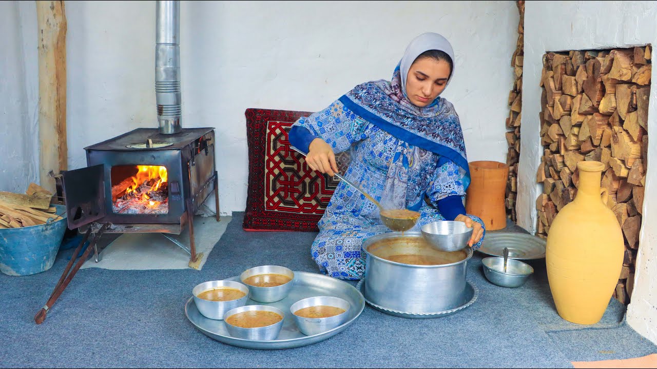 Living in Winter in a Village in the North of Iran :  Daily Life in the Mountains