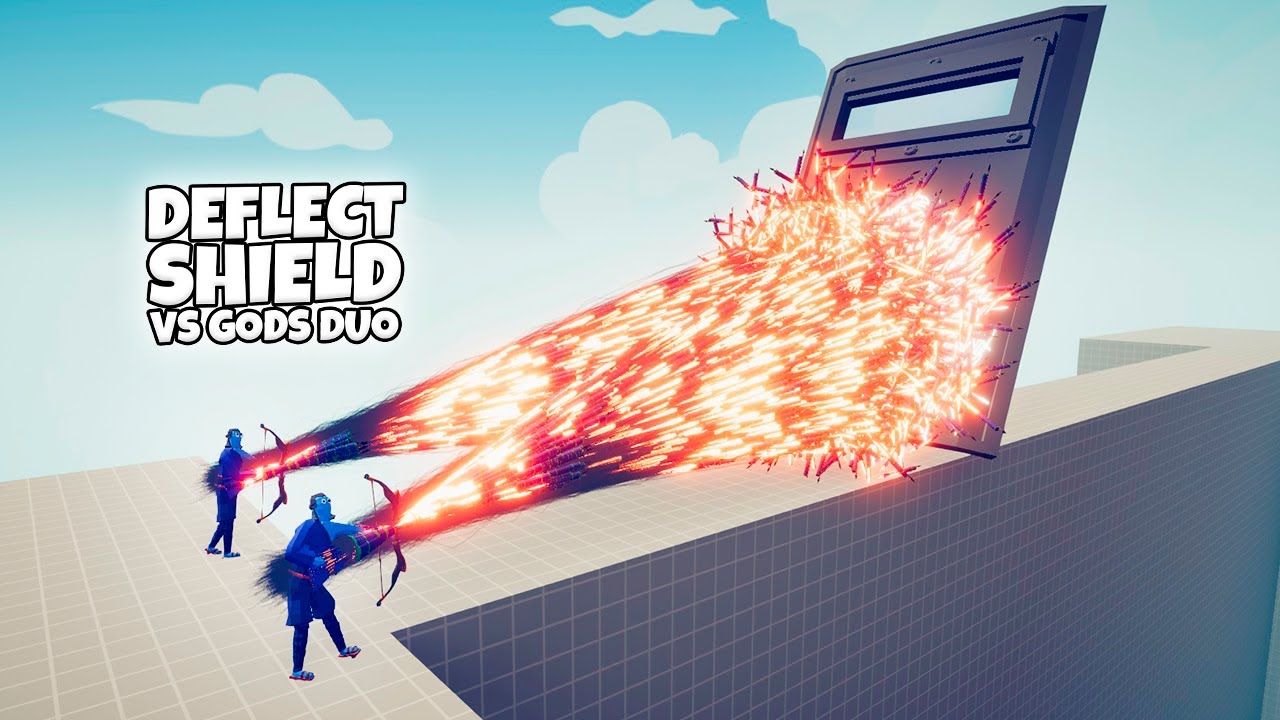 NEW DEFLECT SHIELD GOD vs EVERY GODS DUO | TABS Totally Accurate Battle Simulator Gameplay