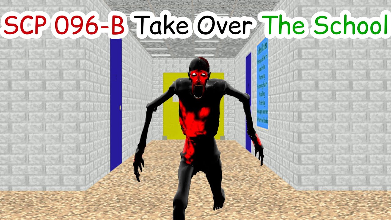 SCP 096-B Захватил школу // Baldi's Basics █ Garry's Mod █