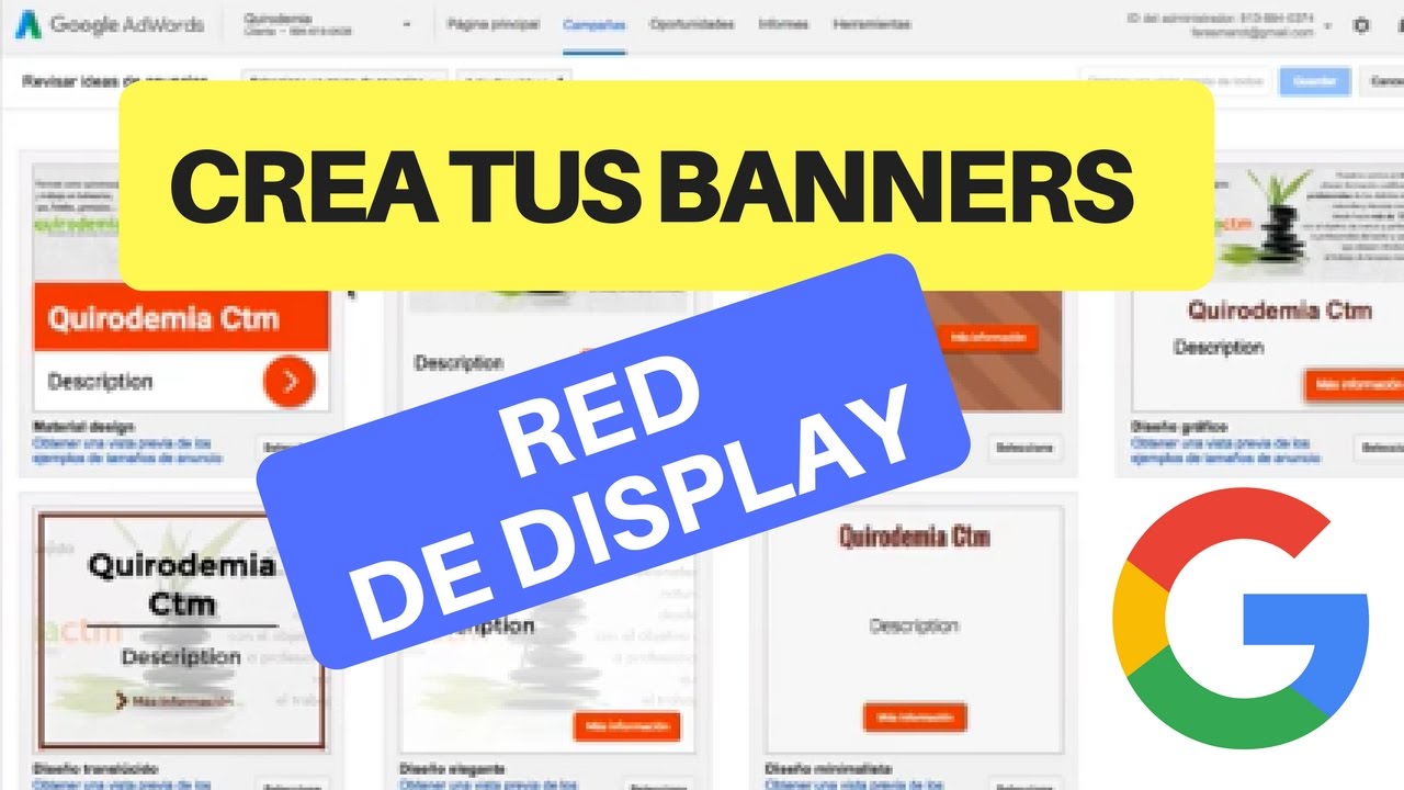 Crea tus Banners con el Creador de Anuncios de Display