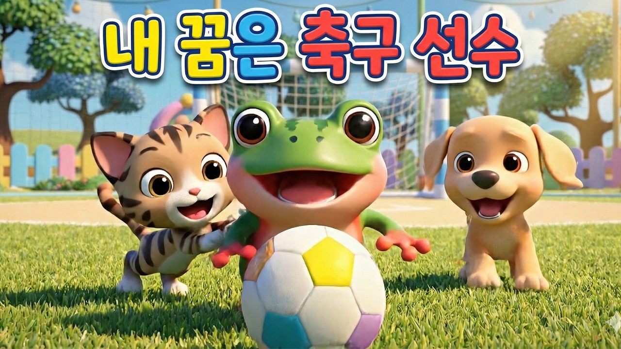 내 꿈은 축구 선수 ⚽ 유치원 동요 모음  어린이 인기 동요  Korean Kids Song
