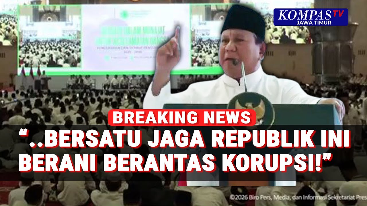 Tegas! Pidato Presiden Prabowo di Istiqlal, Sentil Kelompok Garong Ingin Pecah Belah Bangsa