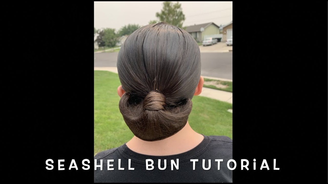 Seashell Bun Tutorial (Ballroom Dance)