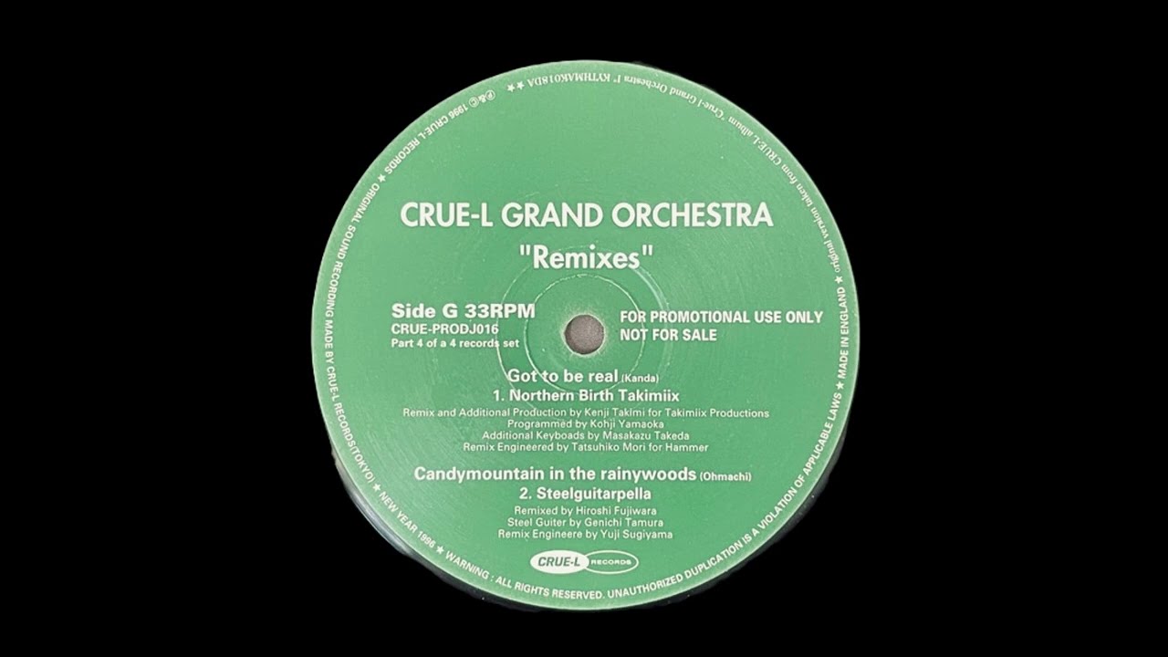 Crue-L Grand Orchestra  -  Got to be real (Northern Birth Takimiix)