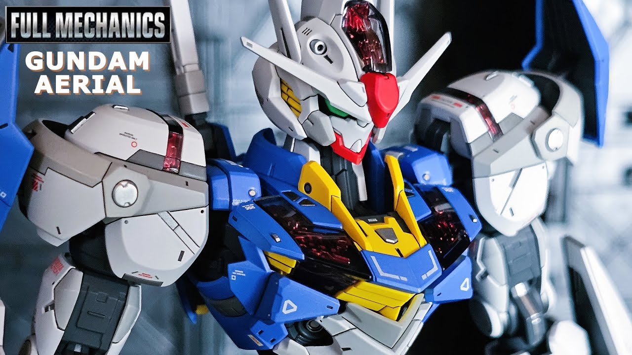 ガンプラ全塗装　フルメカニクス ガンダムエアリアル「進んでしっかり塗りきってみた！」