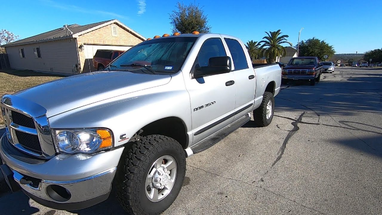 Stock 5.9 Cummins cold start and walk around