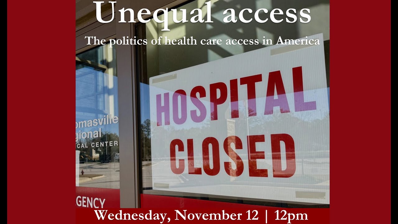 Unequal access: The politics of health care access in America with Emily Parker