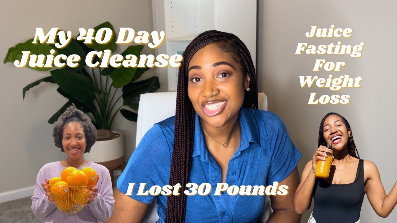 I LOST 30 POUNDS IN 40 DAYS! | JUICE FAST | JUICING FOR WEIGHT LOSS