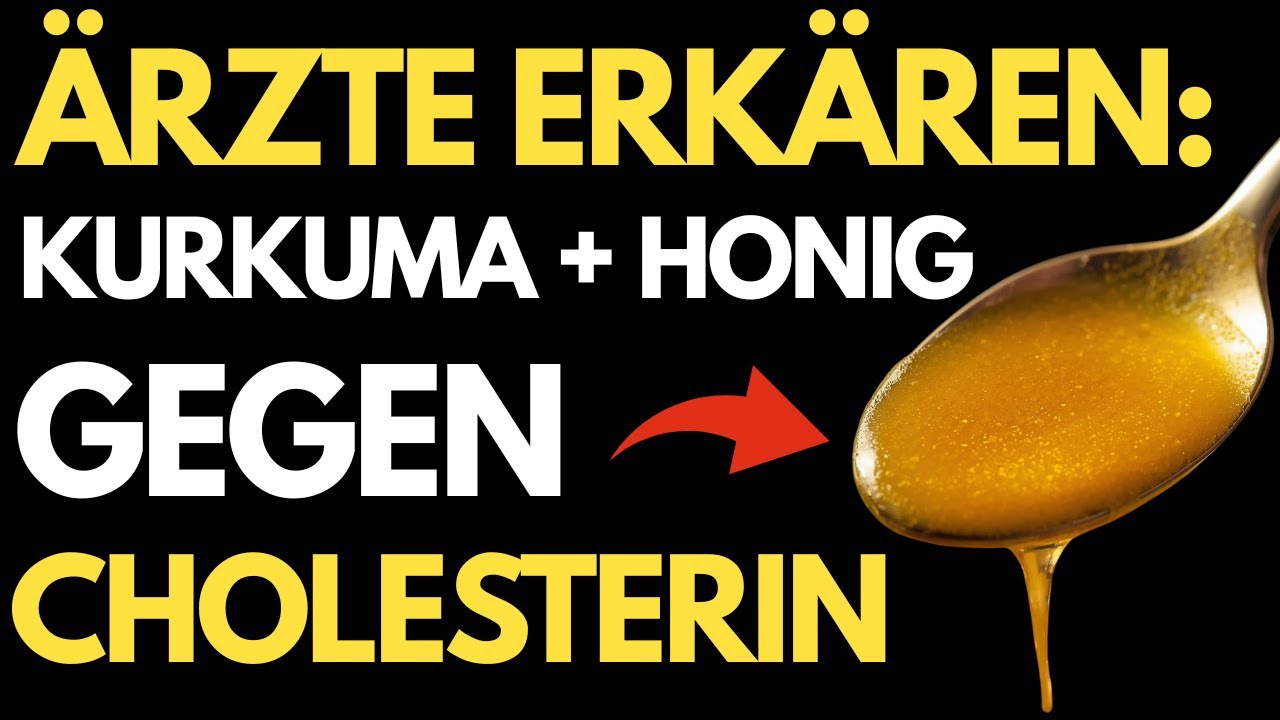 KURKUMA MIT HONIG – DER UNERWARTETE EFFEKT AUF HOHES CHOLESTERIN 🤯💥