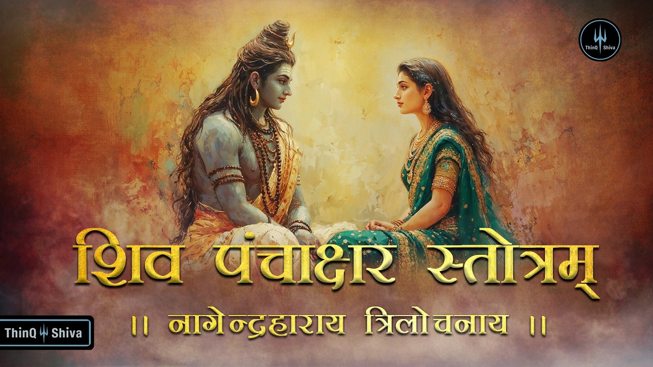 श्री शिव पंचाक्षर स्तोत्र |Powerful Shiva Panchakshara Stotram : Nagendra Haraya |  शिवरात्रि स्पेशल