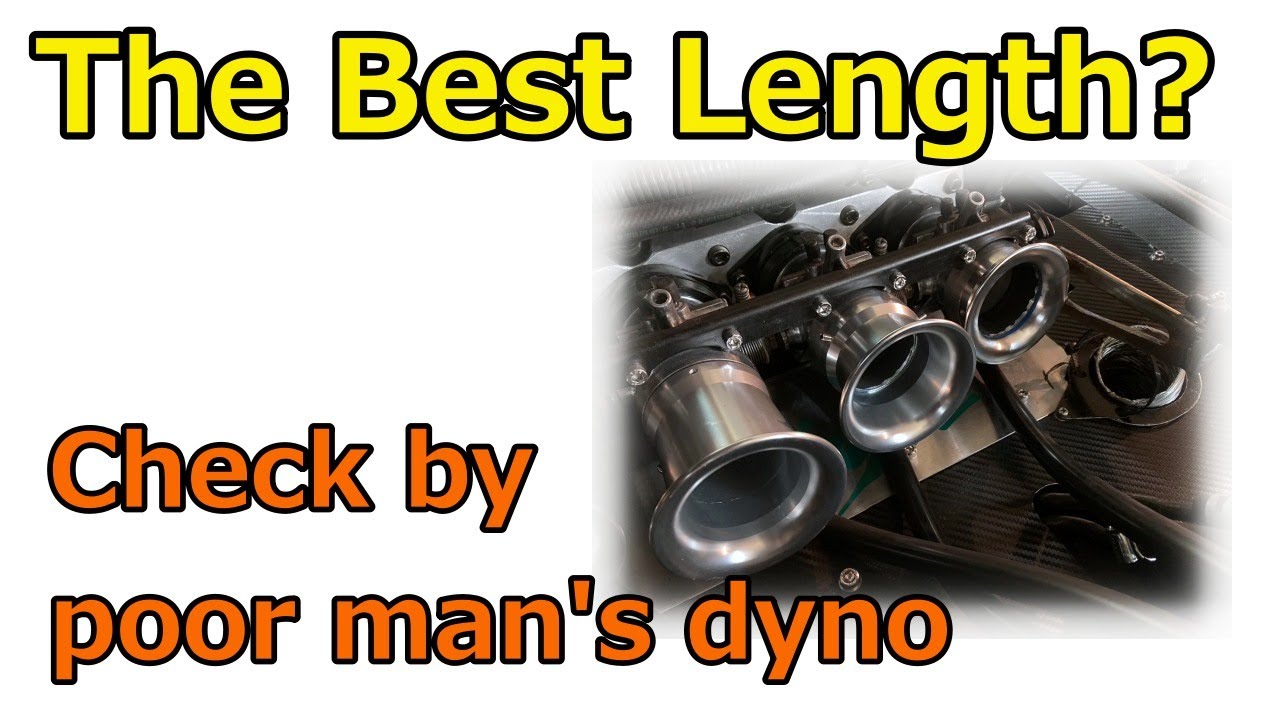 velocity stacks comparison with poor man's dyno
