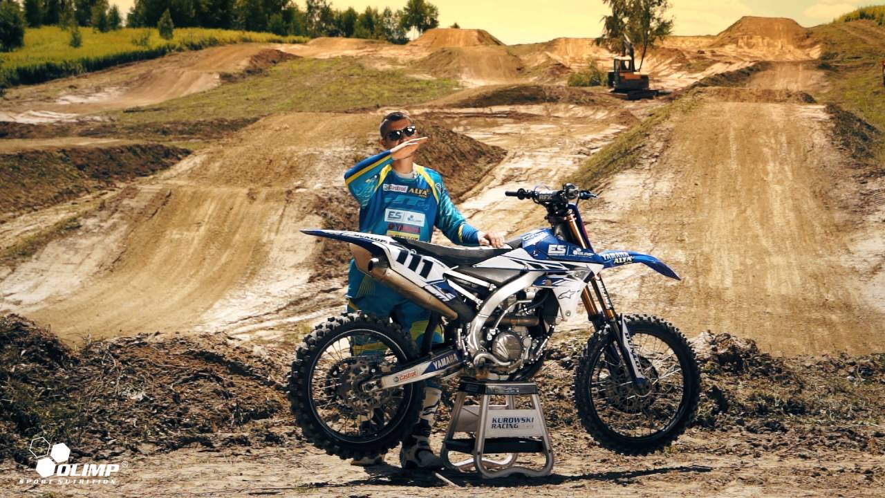 MOTOCROSS: Hamowanie, dosiad i dojście do zakrętu - Łukasz Kurowski - Olimp Sport Nutrition