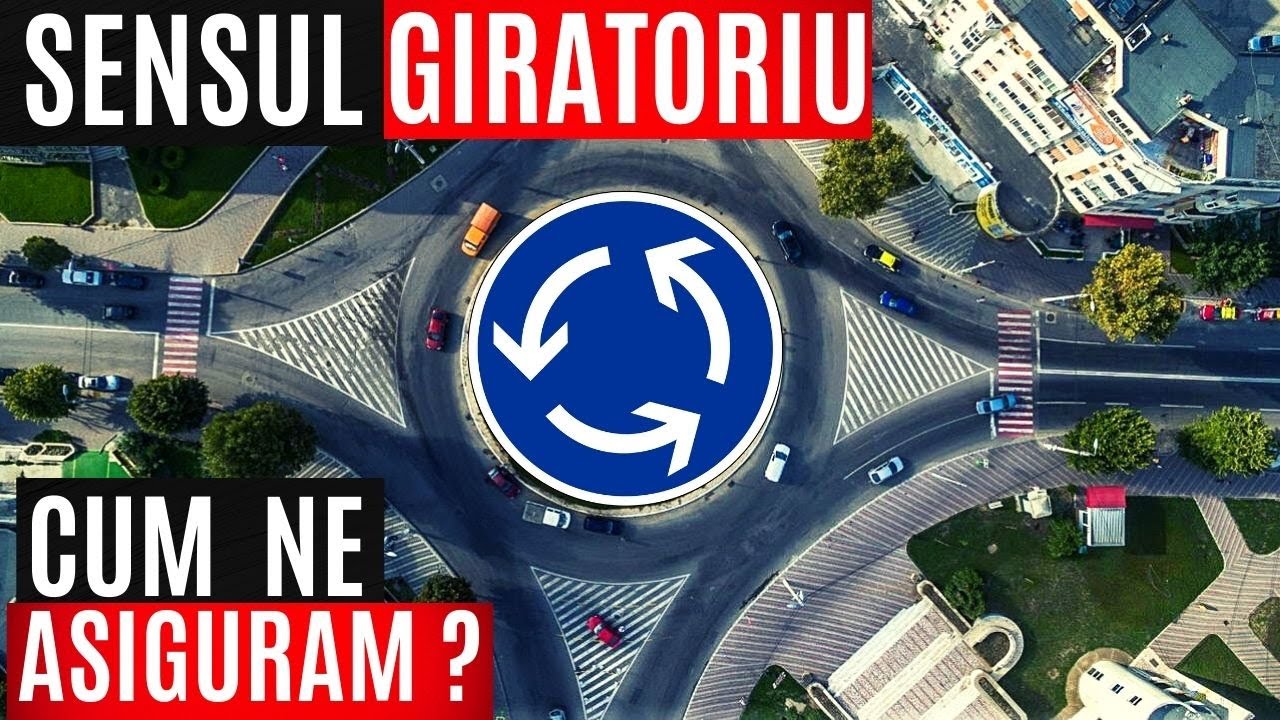SENSUL GIRATORIU.Cum ne asigurăm ? REGULI DE PRIORITATE ÎN TRAFIC Ep10 CAZURI NEACORDARE PRIORITATE