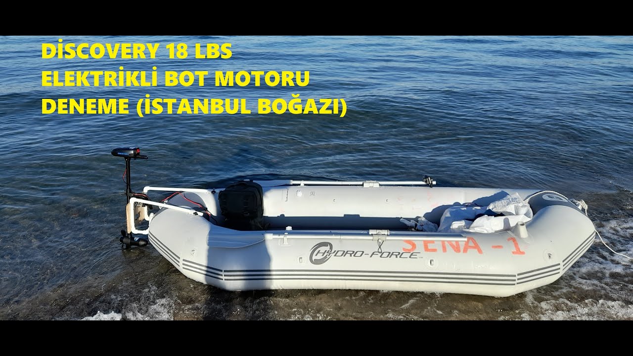 Discovery 18 lbs Elektirikli bot motoru tanıtım