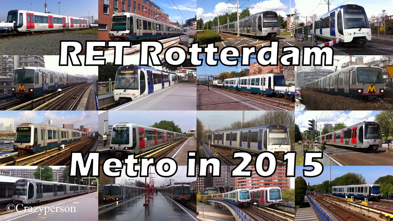 RET Rotterdam Metro in 2015