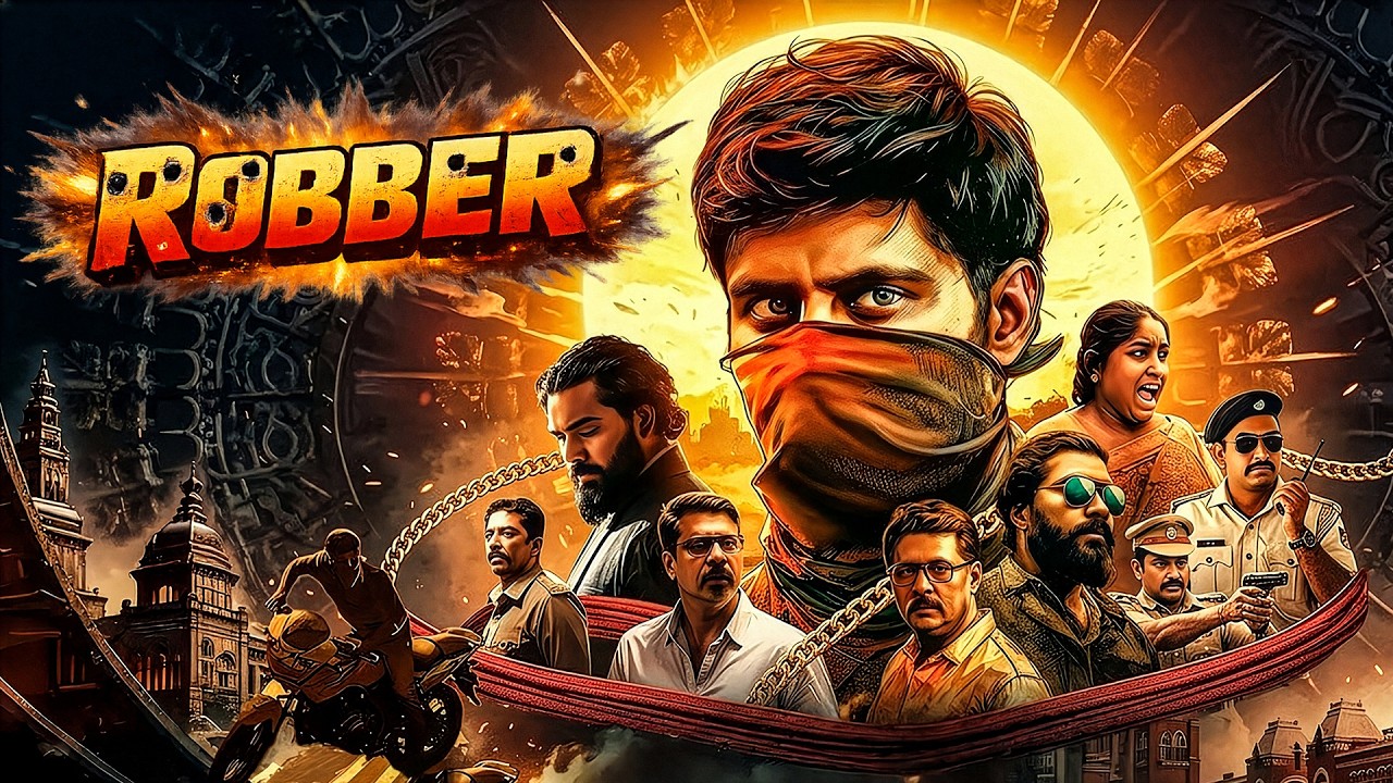 ROBBER (2025) New Release South SUPERHIT Hindi Dubbed Movie | BLOCKBUSTER CRIME THRILLER | Sathya