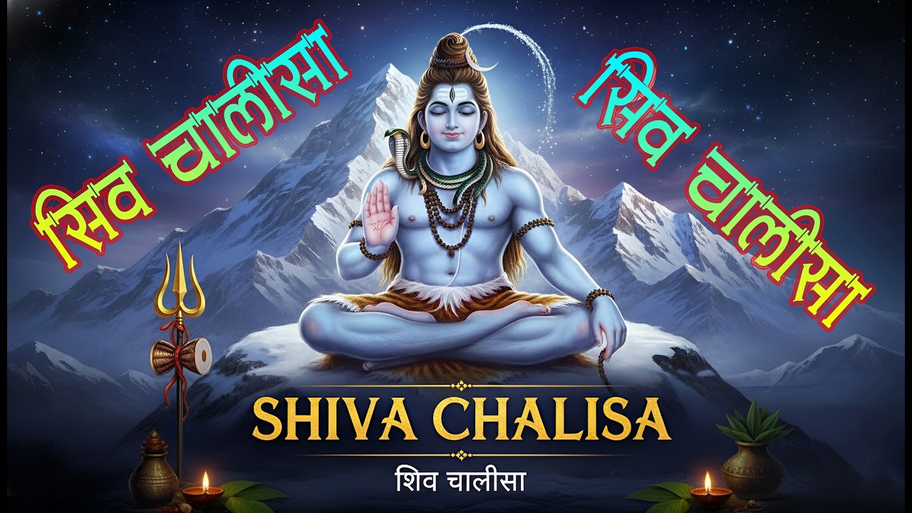 #Live शिव चालीसा, Shiv Chalisa Lofi Video Song